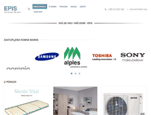 Tablet Screenshot of epis.hr